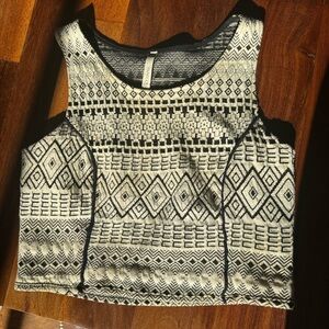 Bohemian crop top